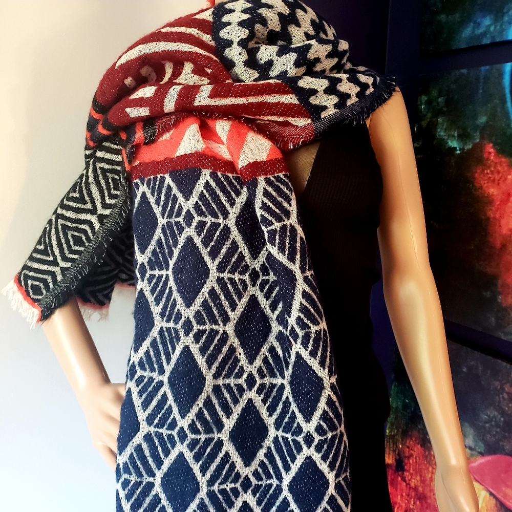 Free People Santa Rosa Pattern Scarf - Picture 6 of 6